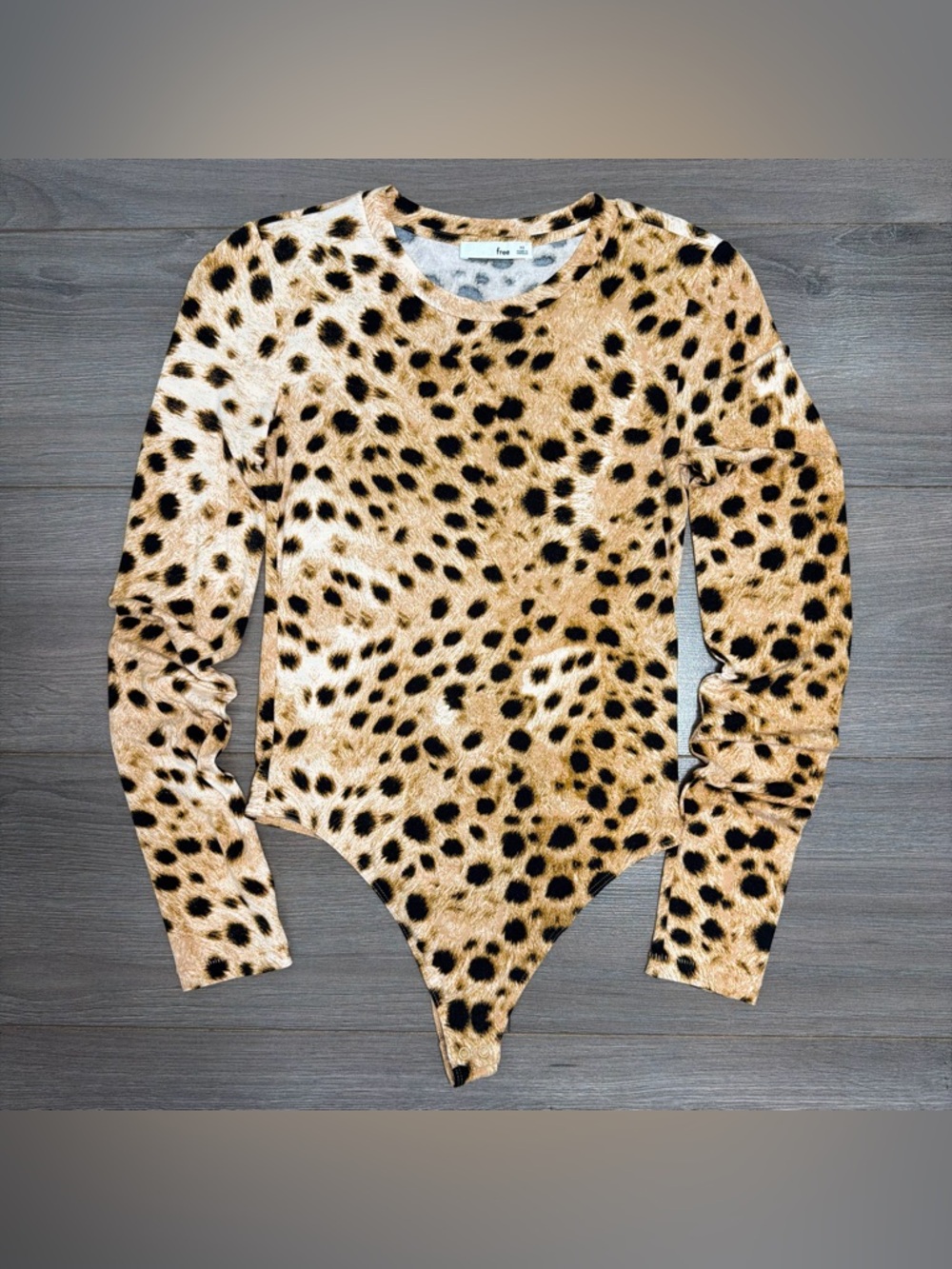 ARITZIA WILFRED leopard bodysuit-NEW